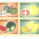Philippines Fruits Block of 4