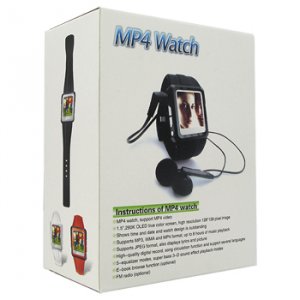 PREMIER&Acirc;&reg; DIGITAL MP4 WRIST WATCH