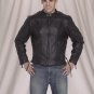 Mens racer jacket airvent, Z/O lining side laces, long back, elbow & shoulder pads, heavy