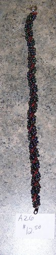 A26 Bracelet - Spiral Rope Seed Bead Bracelet