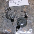 E12- Earrings Stone finish Ear Dangles