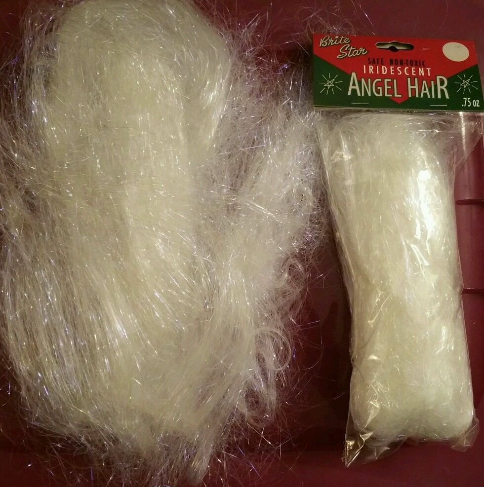 Brite Star Iridescent Angel Hair Alternative Tinsel Trim Basket Fill Shred Poly