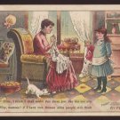 Victorian Trade Card - Arbuckle Brothers Coffee Company - Satire (no caption - Elsie's dress) (#69)