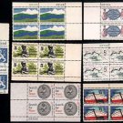 1964-67 - 20 Different 5¢ Commemorative Plate Blocks