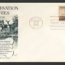 FLEETWOOD - 1956 Wildlife Conservation / Pronghorn Antelope (#1078) FDC - UA