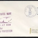 1967 US Navy Ship Cover - USS ISLE ROYALE (AD-29) - Cacheted