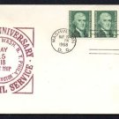 1968 GOLDEN ANNIVERSARY U.S. Airmail Service Covers (2) - WASHINGTON / PHILADELPHIA / NEW YORK