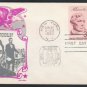CACHET CRAFT / KEN BOLL - 1959 Lincoln 1c & 3c (#1113-14) Combo FDC - UA