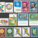 UNITED NATIONS (New York) - 1976 Complete Year Set (Sc. #267-80) - MNH