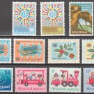 UNITED NATIONS (New York) - 1966 Complete Year Set (Sc. #150, 154-63) - MNH