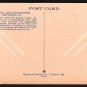 1950s GETTYSBURG, PENNSYLVANIA - General Lee's Headquarters - Unused Postcard
