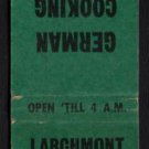 LARCHMONT LOUNGE - Chicago, Illinois - 1950s(?) Vintage Matchbook Cover