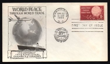 ARISTOCRATS / DAN LOWRY - 1959 World Peace Through Trade (#1129) - UA