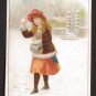 C. Beriot VTC - CHICOREE EXTRA A LA BELLE JARDINIERE - Young girl about to throw snowball, winter