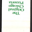 PIZZERIA UNO - Chicago, Illinois - 1990s Matchbook Cover