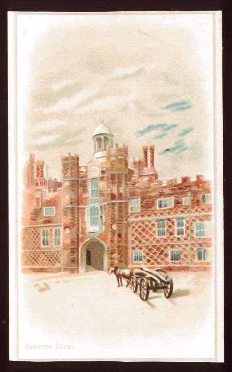 Victorian Trade Card - Arbuckle Brothers Coffee Company - HAMPTON COURT