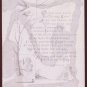 Victorian Greeting Card - RAPHAEL TUCK - Woman w/ cow & calf - Burnside verse