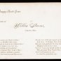 1887 Greeting Card - HAPPY NEW YEAR - Compliments of Willie Staver, Carrier Boy