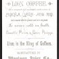 LION COFFEE Victorian Trade Card - Woolson Spice - red roses, white dove, church