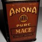 Vintage ANONA Pure Mace Spice Tin (1 oz) - Arbuckle Brothers (Chicago, New York)
