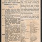 1889 Victorian Trade Card - Arbuckle Brothers Coffee Company - Map of WISCONSIN (#85)