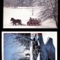 VERMONT LIFE MAGAZINE Gift Subscription - Vintage Scenic Post Cards (2) - Unused