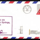1966 AIR MAIL ROUTE 29 First Flight Cover - Colorado Springs to Denver
