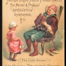 HORSFORD'S ACID PHOSPHATE Victorian Trade Card - dancing girl, man w/ accordion