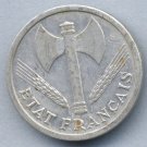 FRANCE 1943 - 2 Franc Coin - Circulated