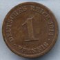 GERMANY 1914-A - 1 Pfennig Coin - Circulated