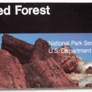 PETRIFIED FOREST NATIONAL PARK, Arizona - 1984 Visitor Map & Guide