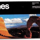 ARCHES NATIONAL PARK, Utah - 1985 Visitor Map & Guide