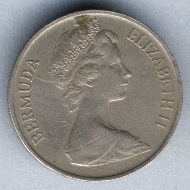 BERMUDA 1970 - 25 Cent Coin - Circulated
