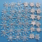 Crocheted Snowflake Christmas Ornaments (35)