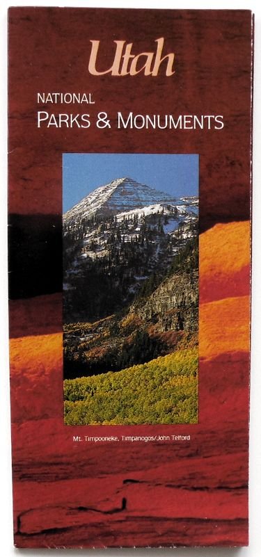 UTAH National Parks & Monuments - 1985 Promotional Brochure