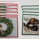 1983 NATIONAL WILDLIFE FEDERATION Christmas Postcards - 19 Cards (2 designs)