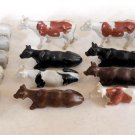 BACHMANN BROTHERS Plasticville - 25 Assorted Vintage Farm Animals