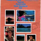 1987 TED COOK'S ISLANDS IN THE SUN Tour Brochure- Tahiti / Australia / Fiji, etc
