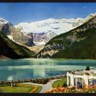 LAKE LOUISE, Banff National Park, Alberta, Canada - LARGE 1950s Scenic Post Card