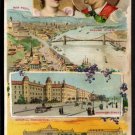 1891 Victorian Trade Card - Arbuckle Brothers Coffee Company - BUDA PESTH, HUNGARY (#38)