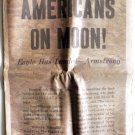 CHICAGO TRIBUNE - July 21, 1969 - APOLLO 11 Moon Landing