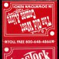 COMSTOCK HOTEL CASINO - Reno, Nevada - 1990s Matchbook Cover