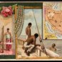 1889 Victorian Trade Card - Arbuckle Brothers Coffee Company - Map of PERSIA (#52)