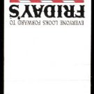TGI FRIDAY'S - 1980s(?) Vintage Matchbook Cover