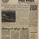 U.S. Virgin Islands - "ST. THOMAS THIS WEEK" - 1978 Visitors Guide Booklet