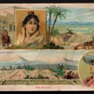 1891 Victorian Trade Card - Arbuckle Brothers Coffee Company - MEXICO (#16)