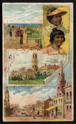 1891 Victorian Trade Card - Arbuckle Brothers Coffee Company - MELBOURNE, AUSTRALIA (#46)