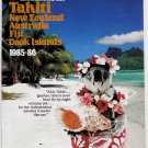 1985-86 TED COOK'S ISLANDS IN THE SUN Tour Brochure- Tahiti / Fiji / N.Z., etc.