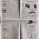 TOMBSTONE, ARIZONA - "1881" Tombstone Epitaph Souvenir Newspaper Reprint