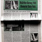 BURNEY FALLS STATE PARK - California - 1994 Visitor Information Newspaper BURNEY FALLS STATE PARK - California - 1994 Visitor Information Newspaper